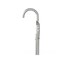 Castello Usa Neptune Freestanding Brushed Nickel Gooseneck Tub Filler Faucet with Breeze Handle CB-F04-BN-J0806 - alternate 7